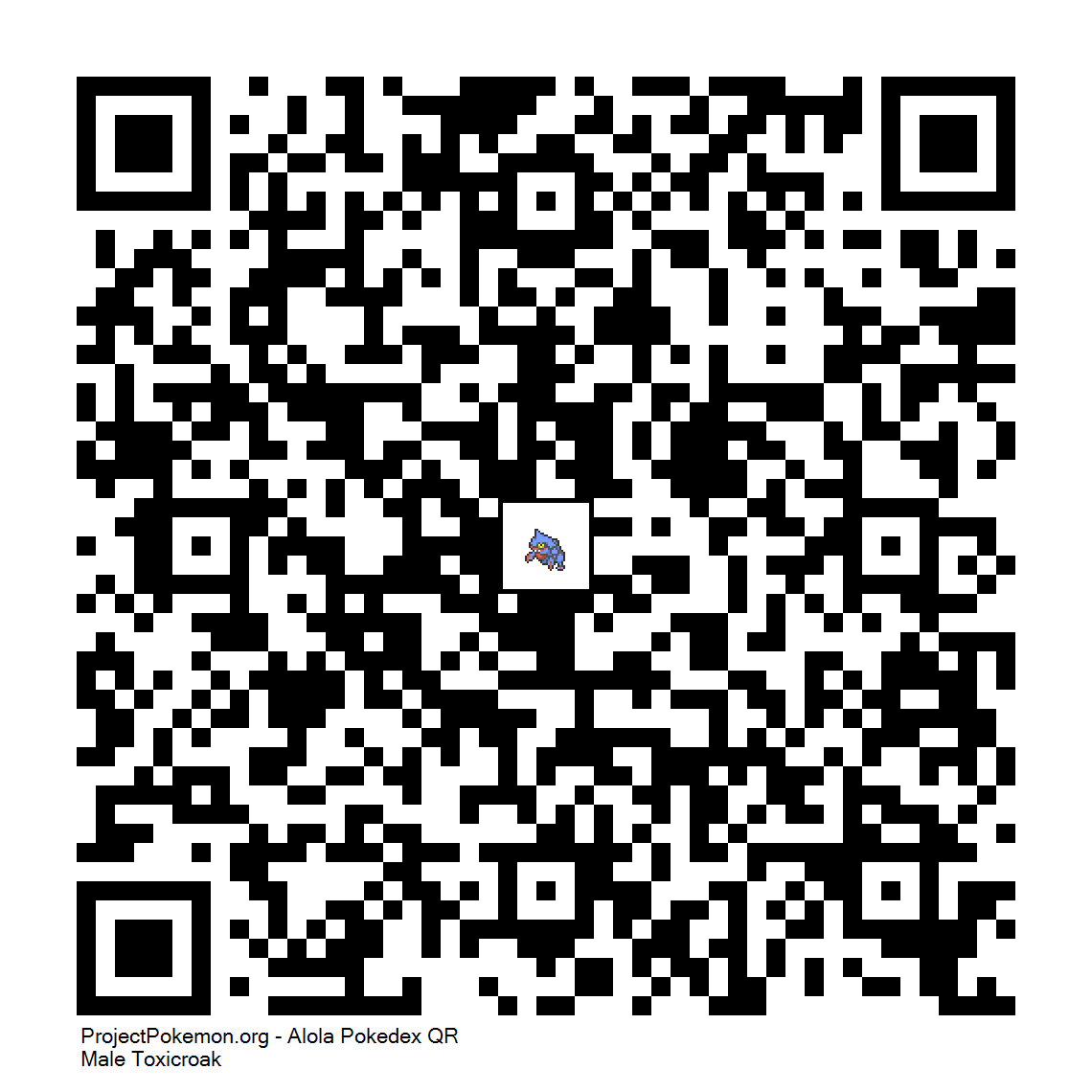 Cdigo QR de Toxicroak